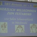 100 Jahre ASV Möckmühl 1 -- 100 Jahre Schwerathletik in Möckmühl - 100 Jahre Schwerathletik in Möckmühl                        